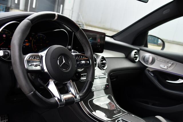 Mercedes-Benz Glc Coupé AMG 63 S 4MATIC+ Premium Plus 360 Camera | Burmester | Carbon | Stoelmassage & koeling | 510pk | Carplay | Leder | Cruise | Automaat