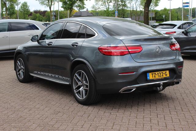 Mercedes-Benz Glc Coupé 250 d 4MATIC Edition 1 / Trekhaak / Schuifdak / 360Camera / Head-up / Burmester / Keyless / 19'' / Leder&Alcantara / Dodehoek / Stoelverwarming / DAB / Cruise Control