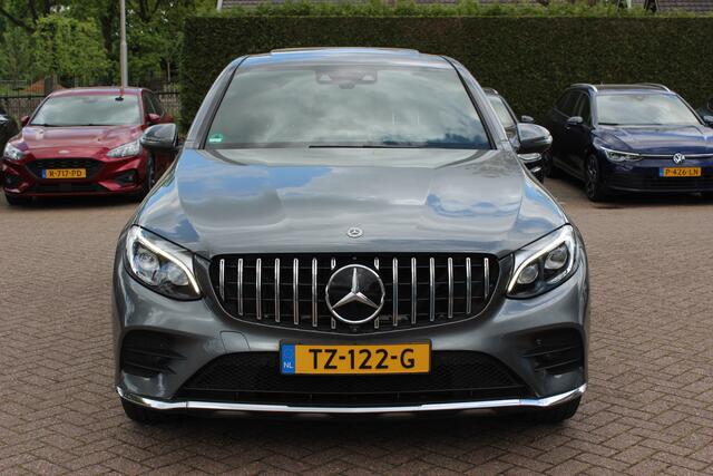 Mercedes-Benz Glc Coupé 250 d 4MATIC Edition 1 / Trekhaak / Schuifdak / 360Camera / Head-up / Burmester / Keyless / 19'' / Leder&Alcantara / Dodehoek / Stoelverwarming / DAB / Cruise Control