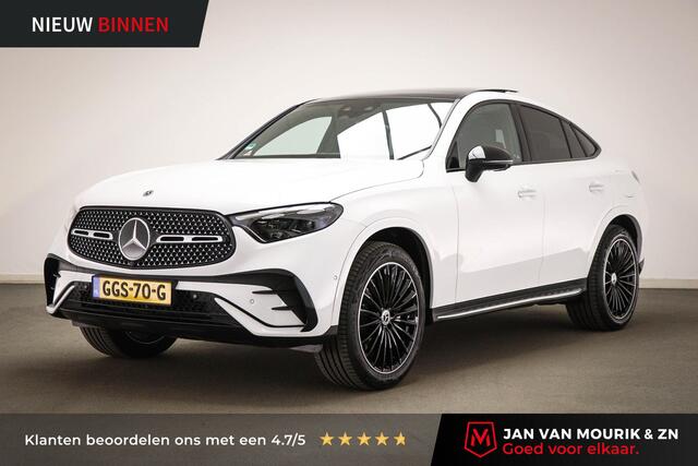 Mercedes-Benz Glc Coupé 400e 4MATIC AMG Line | PREMIUM PLUS PACK | LUCHTVERING | PANORAMADAK | STOELVENTILATIE | STUURVERWARMING | BURMESTER 3D | 360 CAMERA | TREKHAAK | 20"