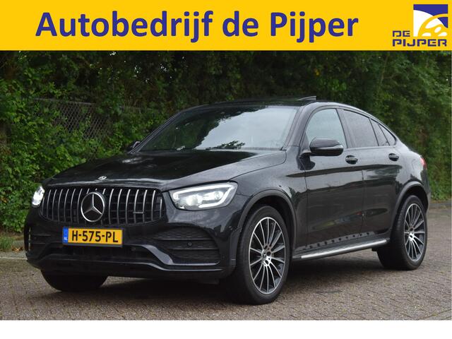 Mercedes-Benz Glc Coupé 300 4MATIC Premium Plus AMG | Facelift | 360 gr.camera | Open dak | Burmester | Sfeerverl | Elekt.stoelen mem. | Elekt.haak | Full LED