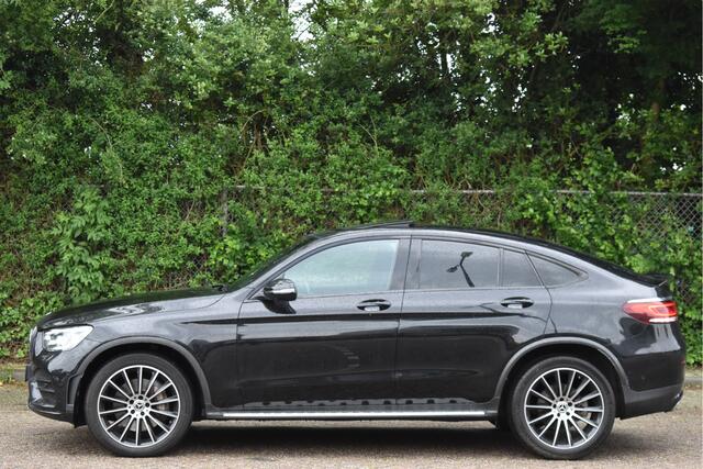 Mercedes-Benz Glc Coupé 300 4MATIC Premium Plus AMG | Facelift | 360 gr.camera | Open dak | Burmester | Sfeerverl | Elekt.stoelen mem. | Elekt.haak | Full LED