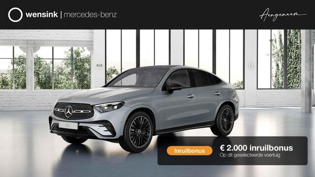 Mercedes-Benz Glc Coupé 300e 4MATIC Sport Edition | AMG | Panoramaschuifdak | Premium Plus pakket | Rij assistentiepakket | Treeplanken | Trekhaak | Burmester | AMG-Line |