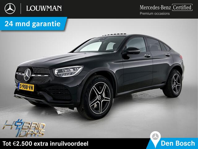 Mercedes-Benz Glc Coupé 300 e 4MATIC AMG Trekhaak | Schuifdak | Keyless Go | 360gr Camera | Elektr. achterklep | Inclusief 24 maanden Mercedes-Benz Certified garantie voor Europa.