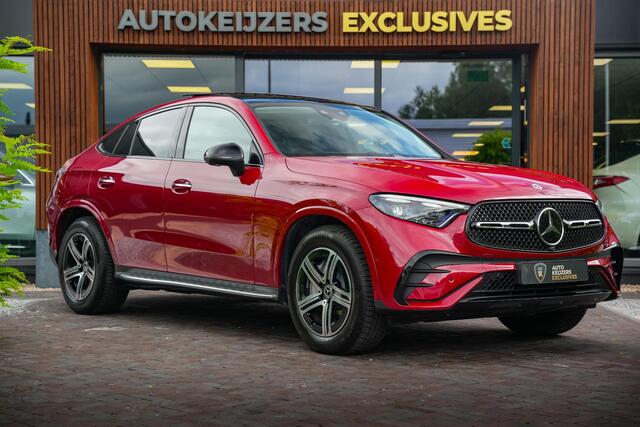 Mercedes-Benz Glc Coupé 400e 4MATIC AMG Line Schuifdak Ambient Trekhaak Leer 360 Camera Memory ACC