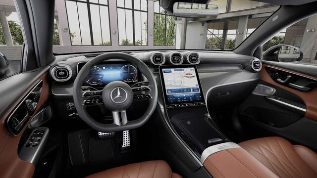 Mercedes-Benz Glc Coupé 300de 4MATIC AMG Line | Airmatic | Premium Plus | Hybrid Diesel | Nappe Leder | Rijassistentiepakket plus | Trekhaak |