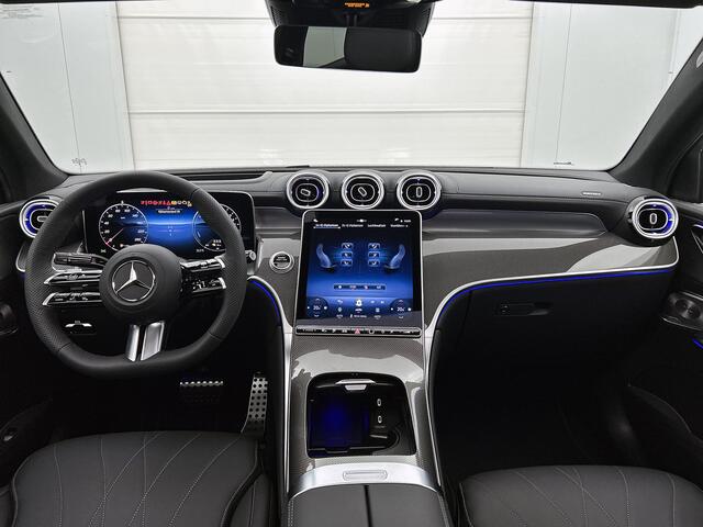 Mercedes-Benz Glc Coupé 400e 4MATIC Business Solution AMG | Premium Plus | Winterpakket | Techniekpakket | Nightpakket | Rijassistentiepakket Plus | Trekhaak | AMG spoiler | Panoramaschuifdak | Treeplanken in aluminiumlook | Middenconsole metaalstructuur | 20" multispaaks lichtmetalen AMG velgen |