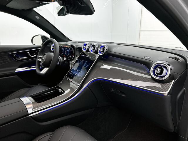Mercedes-Benz Glc Coupé 400e 4MATIC Business Solution AMG | Premium Plus | Winterpakket | Techniekpakket | Nightpakket | Rijassistentiepakket Plus | Trekhaak | AMG spoiler | Panoramaschuifdak | Treeplanken in aluminiumlook | Middenconsole metaalstructuur | 20" multispaaks lichtmetalen AMG velgen |