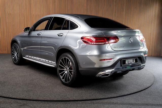 Mercedes-Benz Glc Coupé 300e 4M AMG Schuifdak Leer Navi 360 Distronic+ Stoelventilatie Memory seats Stoelverwarming Elektr. bedienbaar trekhaak PTS Elektr. achterklep BTW auto