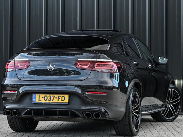 Mercedes-Benz Glc Coupé AMG 43 4MATIC Premium Plus | Panoramadak | Burmester | Camera | Stoelverwarming | Carbon Inleg | Luchtvering | Ambiance Interieur | Elektr. Verst. Stoelen |