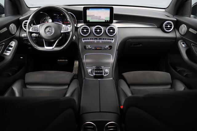 Mercedes-Benz Glc Coupé 300 4MATIC AMG Line | Luchtvering | Burmester | Distronic+ | Standkachel | HUD | Schuifdak | Trekhaak | Led Intelligent Light | Surround Camera | Keyless Go |