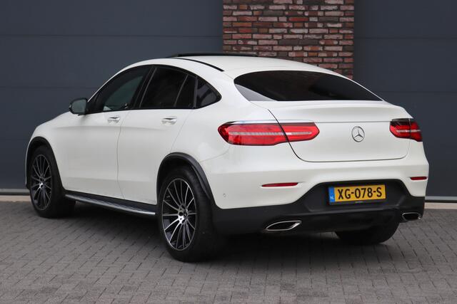 Mercedes-Benz Glc Coupé 300 4MATIC AMG Line | Luchtvering | Burmester | Distronic+ | Standkachel | HUD | Schuifdak | Trekhaak | Led Intelligent Light | Surround Camera | Keyless Go |