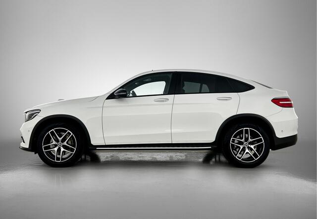 Mercedes-Benz Glc Coupé 300 4-MATIC AMG | Night pakket | Schuifdak | Treeplanken | Burmester Sound | 360gr Camera | Lederen bekleding | ALL SEASONS banden Inclusief 12 Maanden Garantie.