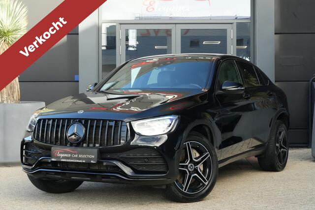 Mercedes-Benz Glc Coupé 300e 4MATIC AMG | PHEV | 320PK | Virtual Cockpit | Camera | 19'' | Een bijzonder fraaie combinatie van sportiviteit, luxe en efficiëntie. Deze Mercedes-Benz GLC Coupé 300e 4MATIC is uitgevoerd in de populaire AMG Line en combineert het elegante Coupé-design