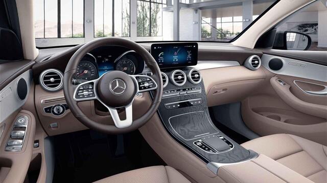 Mercedes-Benz Glc Coupé 300e 4MATIC Premium Plus | Treeplanken | Leder | 360 graden camera | Stoelverwarming |