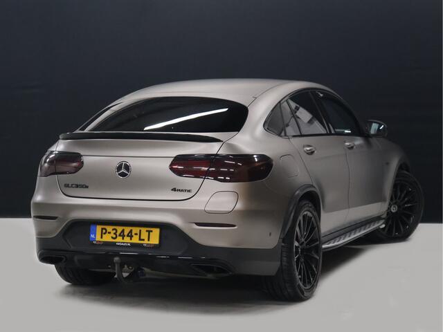 Mercedes-Benz Glc Coupé 350e 4MATIC Edition 1 AMG [PANORAMADAK, TREKHAAK, APPLE CARPLAY, ANDROID, CRUISE CONTROL, STOELVERWARMING, MEMORY SEATS, BURMESTER, 360 CAMERA, LEDER, LED, NAVIGATIE, BLUETOOTH, NIEUWSTAAT]
