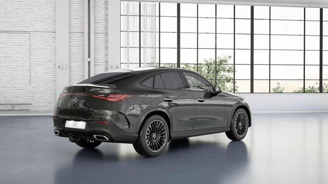 Mercedes-Benz Glc Coupé 300e 4MATIC AMG Line | Luchtvering | Achterasbesturing | Trekhaak | Panoramadak | Burmester | Head Up | Memory | Digitial Light | 360 graden camera |
