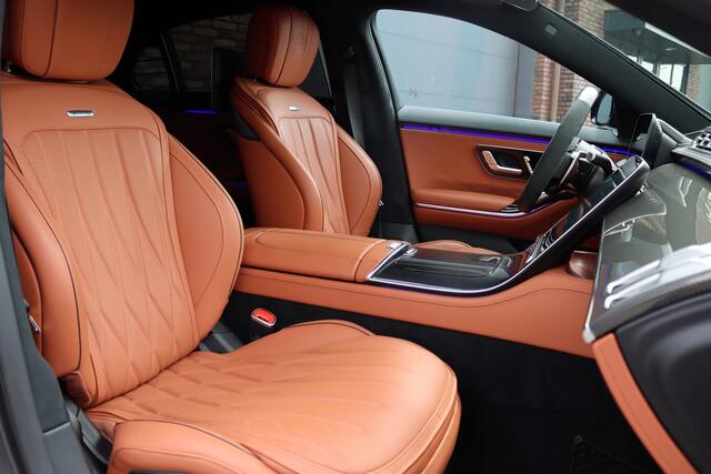 Mercedes-Benz S-KLASSE AMG 63 S E Performance Aut9 | 802pk | Achterasbesturing | Keramisch | Distronic+ | HUD | Entertainmentpakket Achter | Stoelventilatie V+A | Vlakkenverwarming | Zonweringspakket | Massage | 3D-Display |