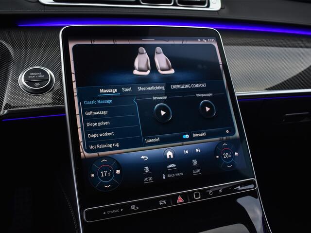 Mercedes-Benz S-KLASSE 500 4MATIC LANG AMG-LINE | DISTRONIC | HEAD-UP | BURMESTER | PANORAMADAK | AMBIANCE INTERIEUR | COMFORT SEATS | SOFT-CLOSE | FULL-LED | MEMORY SEATS |