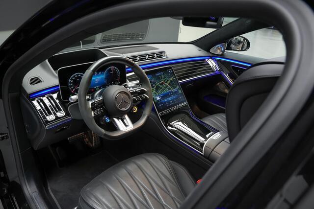 Mercedes-Benz S-KLASSE 63S AMG 802pk E Performance |Pano|Burmester High end|chauffeurspakket|achteras bestuuring|HUD|360 camera|digital LED|memory|rearseat infotainment|Apple Carplay|