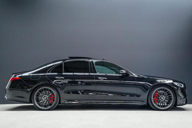 Mercedes-Benz S-KLASSE 63S AMG 802pk E Performance |Pano|Burmester High end|chauffeurspakket|achteras bestuuring|HUD|360 camera|digital LED|memory|rearseat infotainment|Apple Carplay|
