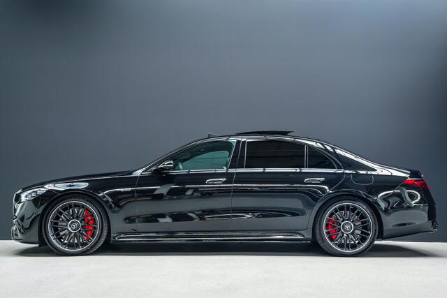 Mercedes-Benz S-KLASSE 63S AMG 802pk E Performance |Pano|Burmester High end|chauffeurspakket|achteras bestuuring|HUD|360 camera|digital LED|memory|rearseat infotainment|Apple Carplay|