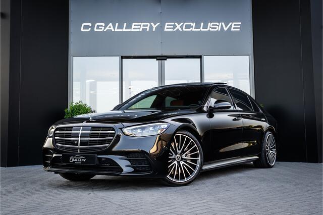 Mercedes-Benz S-KLASSE S500 4MATIC Lang AMG Line | Panorama | Achterasbesturing | Burmester+ | Massage | 360 Cam