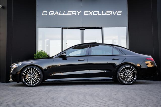 Mercedes-Benz S-KLASSE S500 4MATIC Lang AMG Line | Panorama | Achterasbesturing | Burmester+ | Massage | 360 Cam