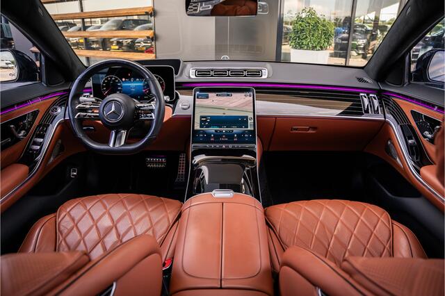 Mercedes-Benz S-KLASSE S500 4MATIC Lang AMG Line | Panorama | Achterasbesturing | Burmester+ | Massage | 360 Cam