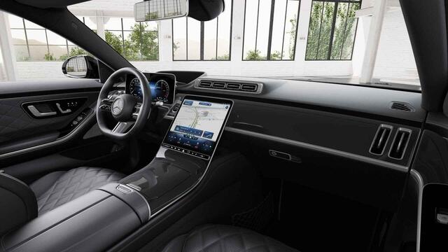 Mercedes-Benz S-KLASSE 580 e 4MATIC Lang AMG Line | Achterasbesturing | Head up display | Night pakket | Stoelkoeling voor en achter |