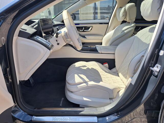 Mercedes-Benz S-KLASSE 500 4MATIC Lang AMG Line | Panoramadak | Burmester | 360? camera | Nappaleder Beige | Massage stoelen | Memory pakket voor + achter | HUD | Achterasbesturing | Keyless-GO | Zonnescherm pakket | DIGITAL LIGHT | Elektrische achterklep