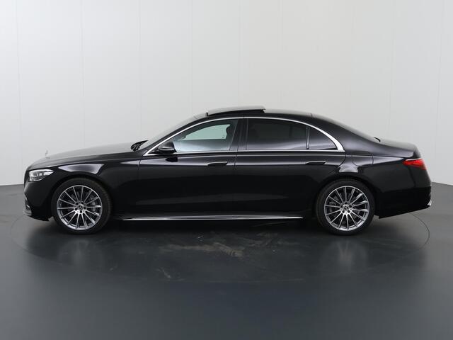 Mercedes-Benz S-KLASSE 580 e 4MATIC Lang AMG Line | Chauffeur pakket | AMG pakket | Achterasbesturing | Head up display | Panorama dak |
