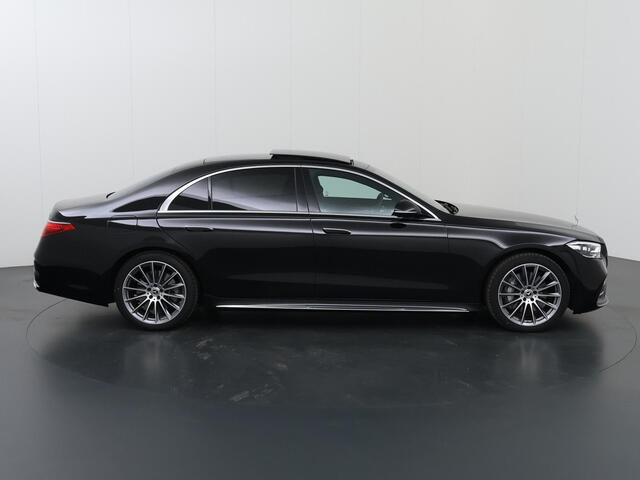 Mercedes-Benz S-KLASSE 580 e 4MATIC Lang AMG Line | Chauffeur pakket | AMG pakket | Achterasbesturing | Head up display | Panorama dak |