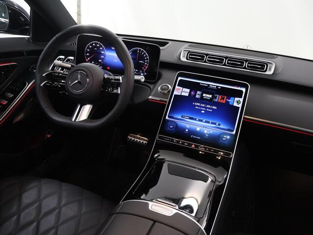 Mercedes-Benz S-KLASSE 580 e 4MATIC Lang AMG Line | Chauffeur pakket | AMG pakket | Achterasbesturing | Head up display | Panorama dak |