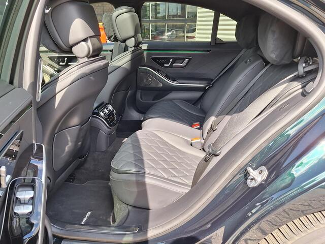 Mercedes-Benz S-KLASSE 580 e 4MATIC | Panoramadak | Burmester | Night pakket | Nappaleder zwart | Massage stoelen | HUD | Achterasbesturing | Zonnescherm pakket | Memory pakket | Multibeam LED | Keyless-GO | Elektrische achterklep