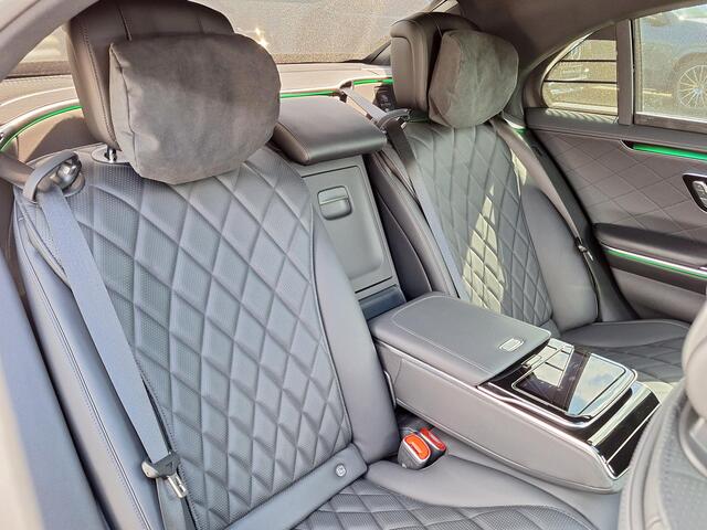 Mercedes-Benz S-KLASSE 580 e 4MATIC | Panoramadak | Burmester | Night pakket | Nappaleder zwart | Massage stoelen | HUD | Achterasbesturing | Zonnescherm pakket | Memory pakket | Multibeam LED | Keyless-GO | Elektrische achterklep