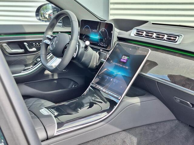 Mercedes-Benz S-KLASSE 580 e 4MATIC | Panoramadak | Burmester | Night pakket | Nappaleder zwart | Massage stoelen | HUD | Achterasbesturing | Zonnescherm pakket | Memory pakket | Multibeam LED | Keyless-GO | Elektrische achterklep