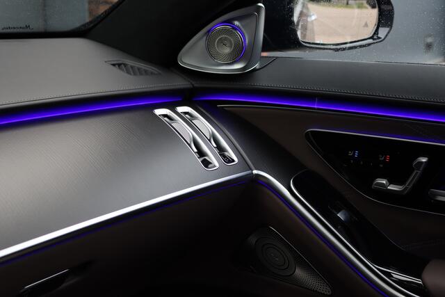 Mercedes-Benz S-KLASSE AMG 63 S E Performance Aut9 | 802pk | MANUFAKTUR | Achterasbesturing | Distronic+ | HUD | Chauffeurspakket | Entertainmentpakket Premium Achter | Stoelventilatie V+A | Vlakkenverwarming | Zonweringspakket | Klaptafels Achter |