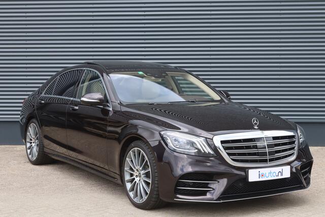Mercedes-Benz S-KLASSE 560 e Lang AMG Premium Plus Burmester/Nightview/Pano/360/Head-up/Luchtvering/Nappa/Ambiente/Sfeer/20"