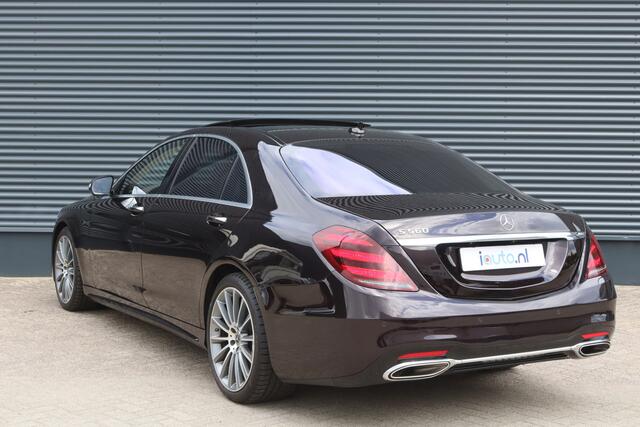 Mercedes-Benz S-KLASSE 560 e Lang AMG Premium Plus Burmester/Nightview/Pano/360/Head-up/Luchtvering/Nappa/Ambiente/Sfeer/20"