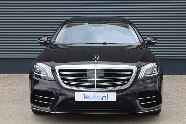 Mercedes-Benz S-KLASSE 560 e Lang AMG Premium Plus Burmester/Nightview/Pano/360/Head-up/Luchtvering/Nappa/Ambiente/Sfeer/20"