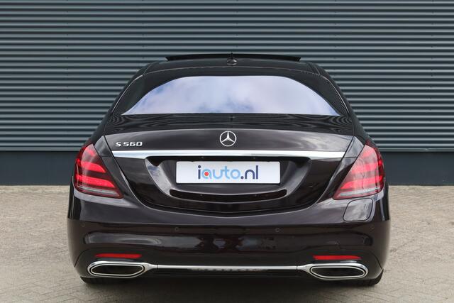 Mercedes-Benz S-KLASSE 560 e Lang AMG Premium Plus Burmester/Nightview/Pano/360/Head-up/Luchtvering/Nappa/Ambiente/Sfeer/20"