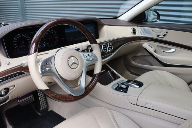 Mercedes-Benz S-KLASSE 560 e Lang AMG Premium Plus Burmester/Nightview/Pano/360/Head-up/Luchtvering/Nappa/Ambiente/Sfeer/20"