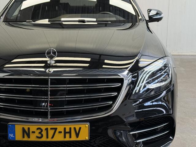 Mercedes-Benz S-KLASSE 500 435PK Lang AMG Line BURMESTER-LEDER-PANODAK-PARKEER ASSIST