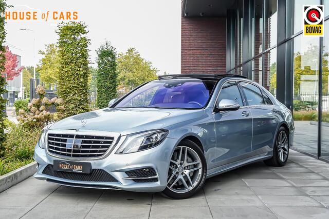Mercedes-Benz S-KLASSE 500 Lang 456pk 4Matic Prestige Plus |Panoramadak|AMG-pakket|memory|massage|luchtvering|soft close|stoelverwarming + ventilatie|blind spot|