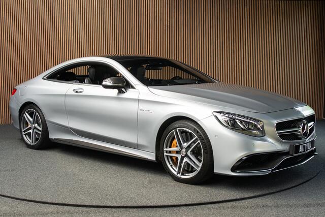 Mercedes-Benz S-KLASSE Coupé 63 AMG 4M Carbon HUD Swarovski Panodak Magno Allanite Ceramic Ambient Elektr. achterklep Nachtizicht Stoelventilatie Burmester Distronic+ Leer PTS Voll