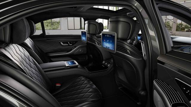 Mercedes-Benz S-KLASSE 580 e 4MATIC Lang AMG Line | Entertainment achter | Chauffeurpakket | Massage voor en achter | Microvezel hemelbekleding | Night pakket |