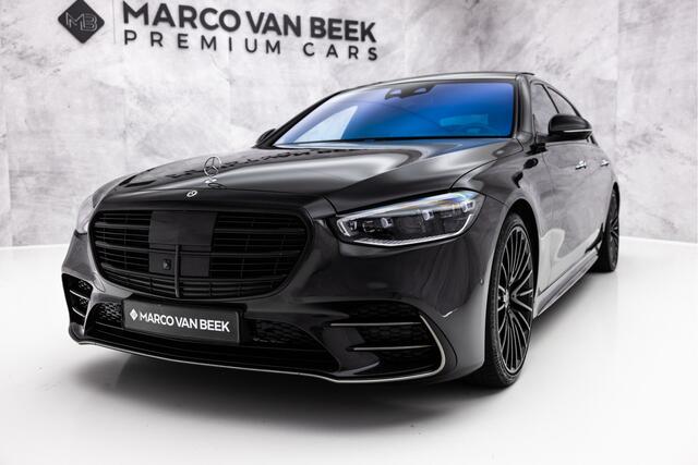 Mercedes-Benz S-KLASSE 580 e 4MATIC Lang AMG Line | Achterassturing | Massage | 21" | BTW