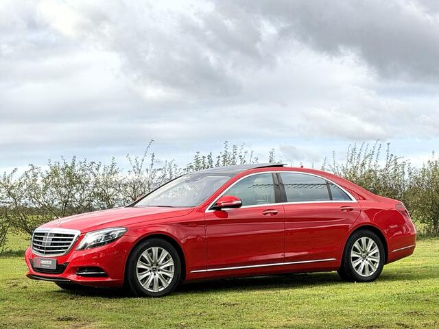 Mercedes-Benz S-KLASSE S 500 4Matic Lang Prestige - Magma röt - Einzelstück