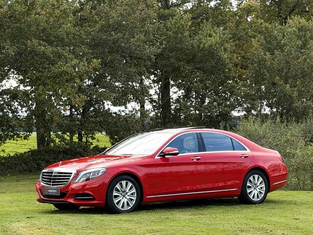 Mercedes-Benz S-KLASSE S 500 4Matic Lang Prestige - Magma röt - Einzelstück